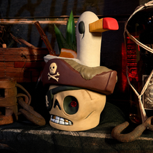 Load image into Gallery viewer, Tiki tOny's Skull n Gull · Ceramic Tiki Mug · Pre-Order