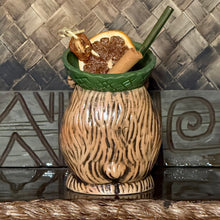 Load image into Gallery viewer, Tiki tOny's Tiki Bear Jamboree (Green) - Ceramic Tiki Mug - Limited Edition / Limited Time Pre-Order