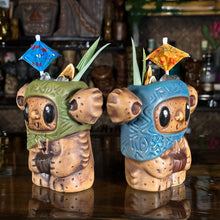 Load image into Gallery viewer, Tiki tOny's Enchanted Yum Grub Tiki Mug, sculpt by Thor - Ready to Ship (FREE SHIPPING in U.S.)