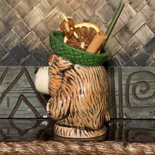 Load image into Gallery viewer, Tiki tOny's Tiki Bear Jamboree (Green) - Ceramic Tiki Mug - Limited Edition / Limited Time Pre-Order