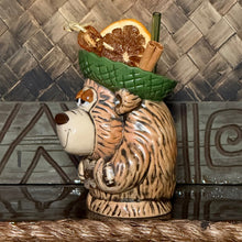 Load image into Gallery viewer, Tiki tOny's Tiki Bear Jamboree (Green) - Ceramic Tiki Mug - Limited Edition / Limited Time Pre-Order