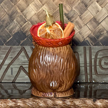 Load image into Gallery viewer, Tiki tOny's Tiki Bear Jamboree (Red) - Ceramic Tiki Mug - Limited Edition / Limited Time Pre-Order