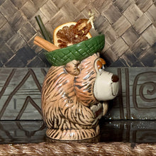Load image into Gallery viewer, Tiki tOny's Tiki Bear Jamboree (Green) - Ceramic Tiki Mug - Limited Edition / Limited Time Pre-Order
