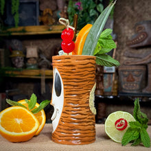 Load image into Gallery viewer, Tiki tOny's Enchanted Tiki Bob (Toasty Coconutty Brownge) - Ceramic Tiki Mug - Limited Edition / Limited Time Pre-Order