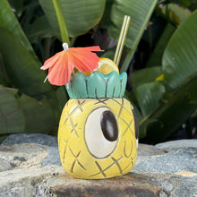 Load image into Gallery viewer, Tiki tOny's Pineapple Mug (Light) - Ceramic Tiki Mug - Limited Edition / Limited Time Pre-Order