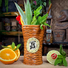 Load image into Gallery viewer, Tiki tOny's Enchanted Tiki Bob (Toasty Coconutty Brownge) - Ceramic Tiki Mug - Limited Edition / Limited Time Pre-Order