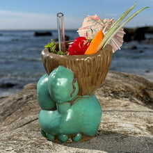 Load image into Gallery viewer, Tiki tOny's Blue King Coconut - Ceramic Tiki Mug - Limited Edition / Limited Time Pre-Order
