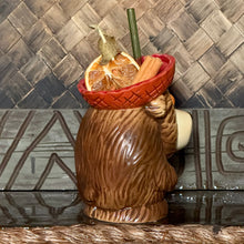 Load image into Gallery viewer, Tiki tOny's Tiki Bear Jamboree (Red) - Ceramic Tiki Mug - Limited Edition / Limited Time Pre-Order