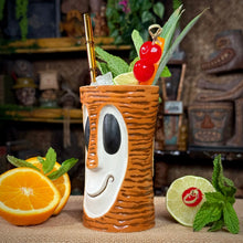 Load image into Gallery viewer, Tiki tOny's Enchanted Tiki Bob (Toasty Coconutty Brownge) - Ceramic Tiki Mug - Limited Edition / Limited Time Pre-Order
