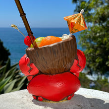 Load image into Gallery viewer, Tiki tOny's Red King Coconut - Ceramic Tiki Mug - Limited Edition / Limited Time Pre-Order