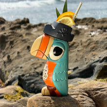 Load image into Gallery viewer, Tiki tOny's A Parrot's Life for Me · Ceramic Tiki Mug · Pre-Order
