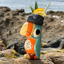 Load image into Gallery viewer, Tiki tOny's A Parrot's Life for Me · Ceramic Tiki Mug · Pre-Order
