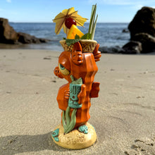 Load image into Gallery viewer, Tiki tOny's Sippin' Seahorse - Ceramic Tiki Mug - Ready to Ship