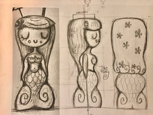 Load image into Gallery viewer, Tiki tOny's Lagoon Mermaid LAVENDER HAIR Tiki Mug - Ready to Ship! (FREE SHIPPING in U.S.)