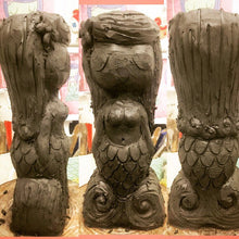Load image into Gallery viewer, Tiki tOny's Lagoon Mermaid LAVENDER HAIR Tiki Mug - Ready to Ship! (FREE SHIPPING in U.S.)