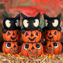 Load image into Gallery viewer, Tiki tOny's Pumpkins & Patches ceramic Tiki Mug - Limited Release of 300 - Ready to Ship!