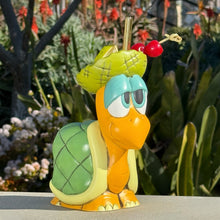 Load image into Gallery viewer, Tiki tOny's Topsy-turvy Turtle (Blue Eyes) - Ceramic Tiki Mug - Limited Edition / Limited Time Pre-Order