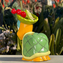 Load image into Gallery viewer, Tiki tOny's Topsy-turvy Turtle (Blue Eyes) - Ceramic Tiki Mug - Limited Edition / Limited Time Pre-Order