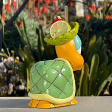 Load image into Gallery viewer, Tiki tOny's Topsy-turvy Turtle (Blue Eyes) - Ceramic Tiki Mug - Limited Edition / Limited Time Pre-Order