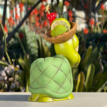 Load image into Gallery viewer, Tiki tOny's Topsy-turvy Turtle (Green Eyes) - Ceramic Tiki Mug - Limited Edition / Limited Time Pre-Order