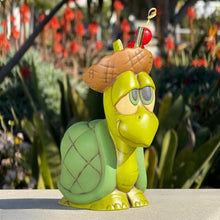 Load image into Gallery viewer, Tiki tOny's Topsy-turvy Turtle (Green Eyes) - Ceramic Tiki Mug - Limited Edition / Limited Time Pre-Order