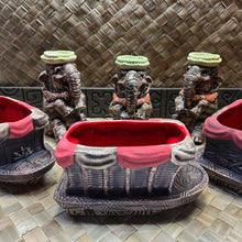 Load image into Gallery viewer, Tiki tOny's De Nile Set - with Skipper's Bote and Sunbathing Bertha Tiki Mugs, sculpted by THOR - Ready to Ship!