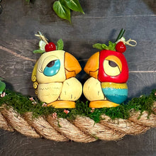 Load image into Gallery viewer, Tiki tOny's Jose & Rosita Chirp Chirp (Vintage Warm) - Ceramic Tiki Mug Set - Limited Edition / Limited Time Pre-Order