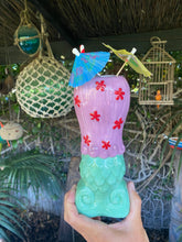 Load image into Gallery viewer, Tiki tOny's Lagoon Mermaid LAVENDER HAIR Tiki Mug - Ready to Ship! (FREE SHIPPING in U.S.)
