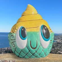 Load image into Gallery viewer, Tiki tOny's Baby Whippy (Teal) Tiki Mug, sculpted by Thor - Ready-to-Ship!