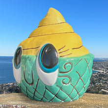 Load image into Gallery viewer, Tiki tOny's Baby Whippy (Teal) Tiki Mug, sculpted by Thor - Ready-to-Ship!