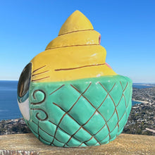 Load image into Gallery viewer, Tiki tOny's Baby Whippy (Teal) Tiki Mug, sculpted by Thor - Ready-to-Ship!
