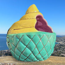 Load image into Gallery viewer, Tiki tOny's Baby Whippy (Teal) Tiki Mug, sculpted by Thor - Ready-to-Ship!