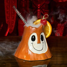 Load image into Gallery viewer, Tiki tOny's BobCano (Burnt Orange) - Ceramic Tiki Mug - Limited Edition / Limited Time Pre-Order