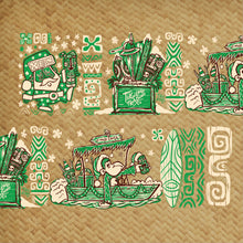 Load image into Gallery viewer, Tiki tOny's 'Trader Santa' Mai Tai Cocktail Glass - Ready to Ship!