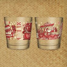 Load image into Gallery viewer, Tiki tOny's 'Trader Santa' Mai Tai Cocktail Glass - Ready to Ship!