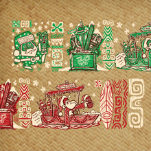 Load image into Gallery viewer, Tiki tOny's 'Trader Santa' Mai Tai Cocktail Glass - Ready to Ship!