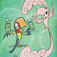 Load image into Gallery viewer, Jose & Rosita Tiki Birds Print
