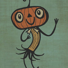 Load image into Gallery viewer, Hula Pumpkin Print