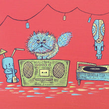 Load image into Gallery viewer, Cat Luau Print