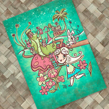 Load image into Gallery viewer, Violet in Wonderland Print