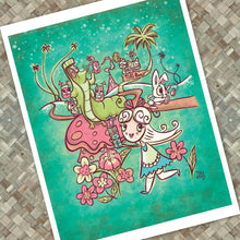 Load image into Gallery viewer, Violet in Wonderland Print