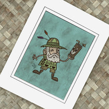 Load image into Gallery viewer, Old Explorer Print