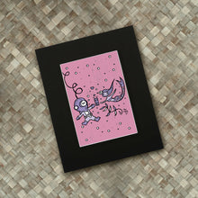 Load image into Gallery viewer, Diver Mermaid Valentine Pink Print