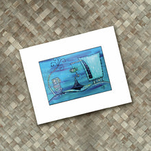 Load image into Gallery viewer, Fatutu Moonlit Lagoon Print