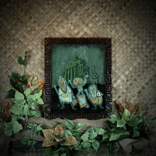 Load image into Gallery viewer, Hitch Hiking Haunted Mansion Ghosts Print