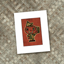 Load image into Gallery viewer, Pumpkin Head Kid Print