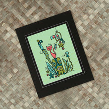Load image into Gallery viewer, Tiki Kitty Cat Print