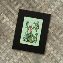 Load image into Gallery viewer, Tiki Kitty Cat Print