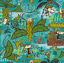 Load image into Gallery viewer, Pre-Order, Beachcomber Monkey Women's Aloha Shirt