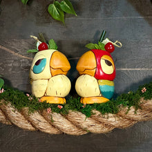 Load image into Gallery viewer, Tiki tOny&#39;s Jose &amp; Rosita Chirp Chirp (Vintage Warm) - Ceramic Tiki Mug Set - Limited Edition / Limited Time Pre-Order
